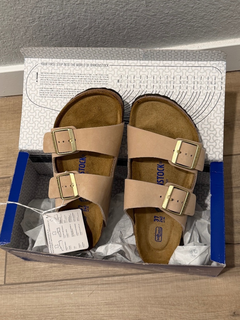 NWT Arizona Birkenstock